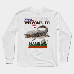 Funny Florida Meme Long Sleeve T-Shirt